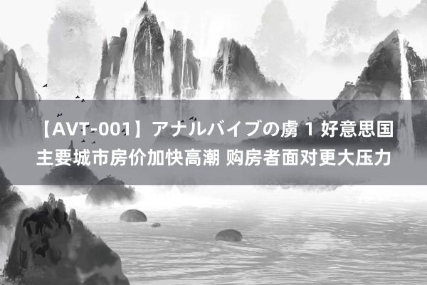 【AVT-001】アナルバイブの虜 1 好意思国主要城市房价加快高潮 购房者面对更大压力